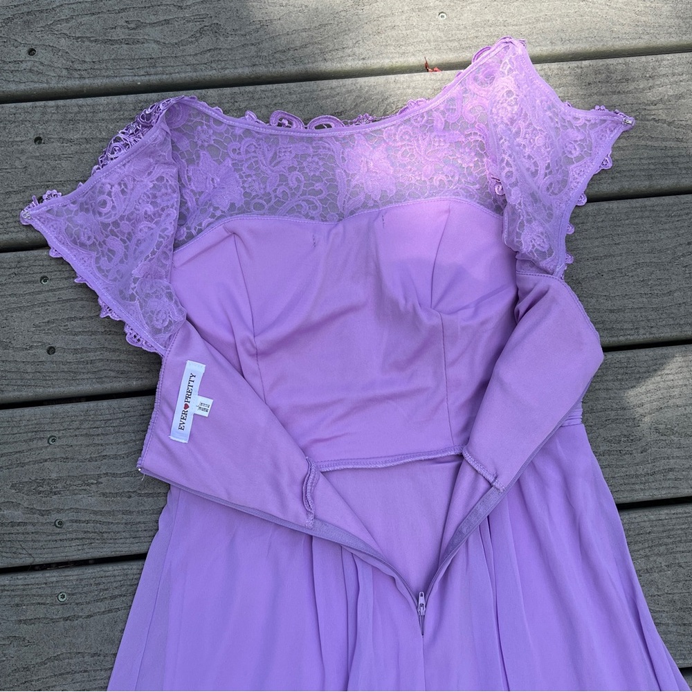 Ever Pretty: Purple Maxi Prom/Formal Gown. Women’s Size Large (8). - Picture 7 of 13